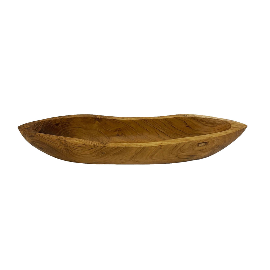 Teak Boat Bowl – Play with Elorias