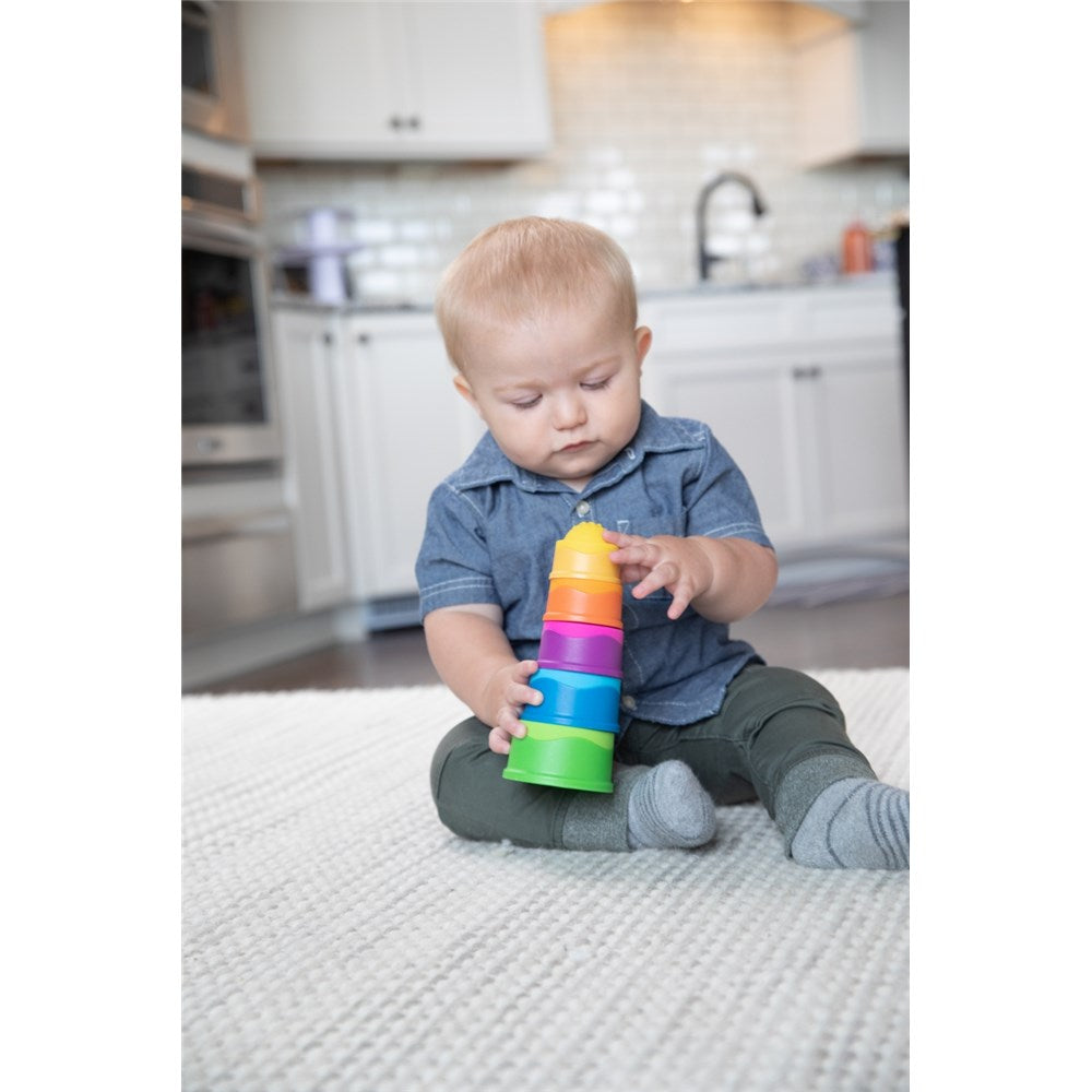 Dimple Stacker FAT BRAIN - Dimple Stack – Play with Elorias